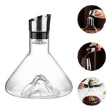 D Decantador De Vinho Vidro Cascata Cristal Jarra Filtro