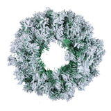 D Guirlanda De Natal Manchada Com Grinaldas De Vime De Neve 
