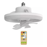 D Lâmpada Pequena De Ventilador De Teto Led Ajustável E27