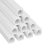 D Line Pista De Cabos De 10 M Capa Autoadesiva Fios De Superfície Oculta Pintáveis 25 4 X 1 6 Cm L X 1 6 Cm A X 99 Cm De Comprimento Branco