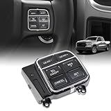 D Lumina Interruptor De Controle De Cruzeiro Compatível Com Ram 1500 2013 2022 2019 2023 Ram 1500 Classic Interruptor De Volante Para 68111384AA 68111384AB 601 608