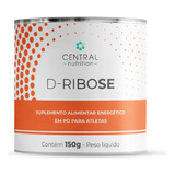 D ribose Atp Energy Central Nutrition 150g Sabor Neutro