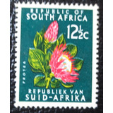 D0282 África Do Sul Flores Prótea Yvert N 257 De 1961