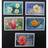 D0315 - Antilhas Holandesas - Flores Série Completa Yvert N