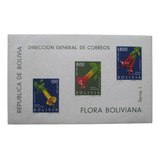 D0354 Bolivia Flores Bloco Yvert N 15 De 1962 Nn
