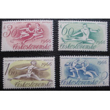 D0631 Checoslováquia Esportes De Inverno 1966 Yvert N 1