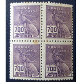 D0845 Brasil Regular Rhm 288a Quadra Nn De 1931