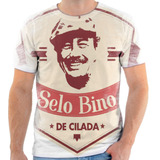 D1 Camiseta Camisa Personalizada Selo Bino De Cila...