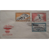 D1163 Checoslováquia Esportes Fdc Olimpíada De Roma Selo
