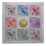 D1244 Dominicana Esportes Escotismo Bloco Yvert N 8b De