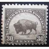 D3015 Estados Unidos Fauna Bisão Yvert N 244 Nn De 1923