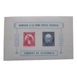 D3120 Guatemala Fauna Ave Yvert N 7 Bloco Nn De 1951