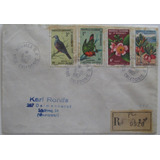 D3535 Nova Caledonia Fauna Envelope Circ P Alemanha Yve