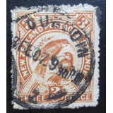 D3551 Nova Zelandia Fauna Ave Yvert N 74 Circ De 1898