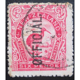 D3557 Nova Zelandia Fauna Ave Yvert N S31 Circ De 1907