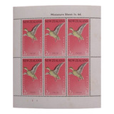 D3565 Nova Zelandia Fauna Aves Bloco Yvert N 5 Nn De 1