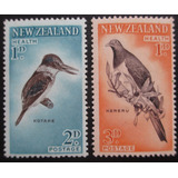 D3572 Nova Zelandia Fauna Aves Yvert N 402 3 Nnn De 19