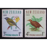 D3581 Nova Zelandia Fauna Aves Yvert N 438 9 Nnn De 196