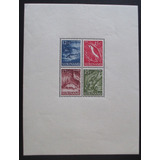 D3718 Suriname Fauna Local Bloco Yvert N 1 Mint 1954