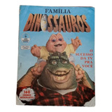 D4249 Familia Dinossauros Álbum De Figurinhas Incompleto