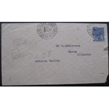 D4492 Brasil Envelope Circulado Em 1938 De Mamanguape Pb
