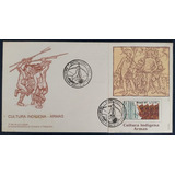 D4920 Brasil Fdc 696 Do Bloco Cultura Indígena Armas Com