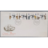 D5148 Inglaterra Fdc Charles Darwin De 1982 Yvert 1023 