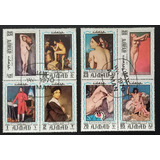 D5845 Ajman Pinturas De Ingres Yvert 107 De 1971 Complet