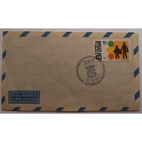 D6266 Envelope Aéreo Não Circulado Com Selo Rhm 766 E Car