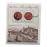 D7530 Alemanha Oriental Juhan Bohegel Bloco Yvert 63 De