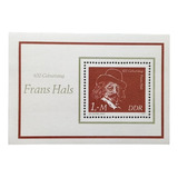 D7537 Alemanha Oriental Franz Hals Bloco Yvert 59 De 198