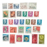 D7554 Alemanha Oriental Lote Com 29 Selos Diferentes Ent