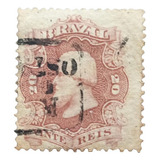 D7590 Brasil Imperio D Pedro Rhm 24 Circ De 1866