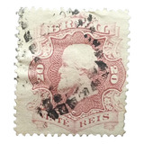 D7592 Brasil Imperio D Pedro Rhm 24 Circ De 1866