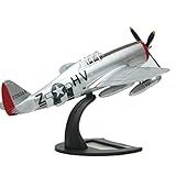 DAGIJIRD 1 72 Alloy WWII USAF P 47D Roggie Meth II Thunderbolt Fighter Aircraft Model Simulation Aviation Plane Model