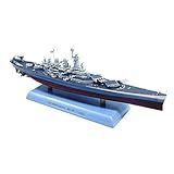 DAGIJIRD Modelo De Navio De Simulação 1 1000 Liga WWII USS Washington BB 56 Modelo De Navio De Guerra