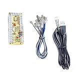 DAGIJIRD Player Arcade USB Encoder Board Zero Delay Game Controller Kit DIY Para MAME Para Jamma E Outro PC