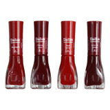Dailus Kit Esmaltes Queridinhos Vermelhos