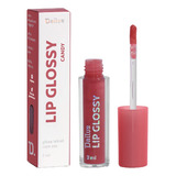 Dailus Lip Glossy Candy Acabamento Brilhante Cor Rosa pálido