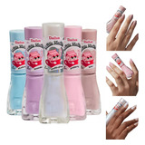 Dailus Milk Nails Nova Coleção Kit Com 5 Esmaltes