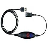 Daily Headset Cabo Adaptador USB Compatível Com Plantronics Ou QD Desconexão Rápida Para Plugue USB Controle De Volume Do Alto Falante E Microfone Mudo Conecta Se Ao PC Laptop Telefone Macio E