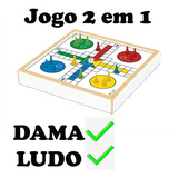 Damas E Ludo Jogo De Tabuleiro