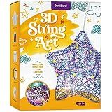 Dan Darci Kit De Arte Com Cordão De Iluminação 3D Para Crianças Kit De Fabricação De Lanternas De Estrela Com 20 LEDs Presentes De Páscoa Para Crianças Conjunto De Artesanato Para Meninas De 8 A