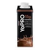 Danone Yopro Bebida Láctea Chocolate 15g De Proteínas 250ml