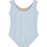 Danswan Collant Para Meninas Dança Balé Ginástica Body Collant Infantil Crianças Grandes Azul Regata 2 3 Anos