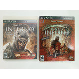 Dante's Inferno Divine Editon Com Luva - Playstation 3 Ps3