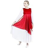 Danzcue Colete Pulôver Infantil Adoração Louvor Dança Escarlate Large X Large