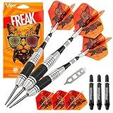 Dardos De Ponta De Aço Viper The Freak Faixa Estendida 22 Gramas