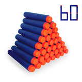 Dardos Para Lançador De Brinquedo Tipo Nerf 60 Unidades