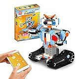 Daseey Smart Robot DIY Kit Bloco De Construção Programável Inteligente Brinquedo Ciência Engenharia Aprendizagem Educacional STEM Remoto E Smartphone APP Controle Gravidade Indução Modo De Caminho De